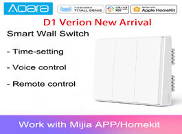 Foto van Beveiliging en bescherming aqara smart wall switch d1 zigbee wireless remote control key light neutr