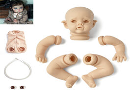 Foto van Speelgoed rbg bebe reborn kit 12 inches baby vinyl flo mini elf unpainted unfinished doll parts diy 