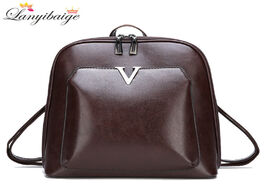 Foto van Tassen 2019 new women vintage backpack brand luxurious leather s shoulder bag large capacity school 