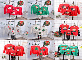 Foto van Baby peuter benodigdheden jersey christmas sweater family look new year clothes matching outfits shi