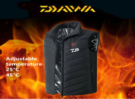 Foto van Sport en spel daiwa outdoor usb infrared heating vest fishing jacket men women winter electric therm