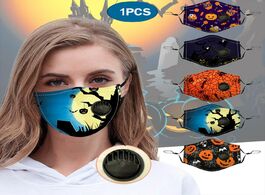Foto van Beveiliging en bescherming unisex breathable halloween outdoor adult protect mask washable with brea