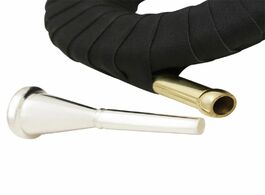 Foto van Sport en spel 2020 new bb brass hunting horn with carry bag stand cleaning cloth musical instruments