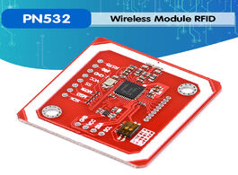 Foto van Elektronica pn532 nfc rfid wireless module v3 user kits reader writer mode ic s50 card pcb attenna i
