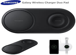 Foto van Telefoon accessoires original samsung wireless charger double fast charge pad for galaxy s20 s10 s9 