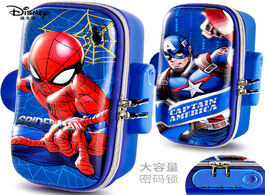Foto van Baby peuter benodigdheden spider man captain america stationery box boy large capacity marvel pencil