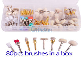 Foto van Schoonheid gezondheid 80pcs box 100 brand new and high quality dental prophy cup brush rubber alumin