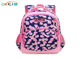 Foto van Tassen okkid children school bags for girls cute book bag elementary backpack primary student school