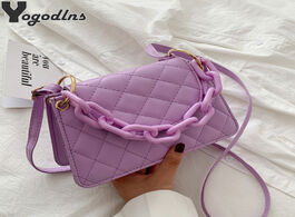 Foto van Tassen new diamond lattice crossbody bags for women fashion shoulder bag small luxury designer ladie