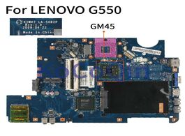 Foto van Computer kocoqin laptop motherboard for lenovo ideapad g550 gm45 mainboard kiwa7 la 5082p ddr3