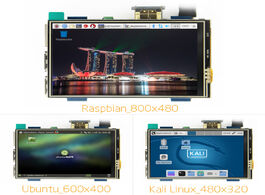 Foto van Elektronica componenten 3.5 inch lcd hdmi usb touch screen real hd 1920x1080 display py for raspberr