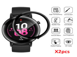 Foto van Telefoon accessoires 1 2pcs tempered no glass film for huawei watch gt2 42mm screen protectors e gt 