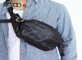 Foto van Tassen aetoo leather chest bag waistband simple men s