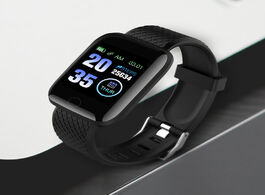 Foto van Horloge heart rate and blood pressure monitoring smart wristband sports watch daily waterproof dustp