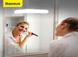 Foto van Lampen verlichting baseus led mirror light dressing table makeup for bathroom adjustable touch make 