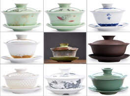 Foto van Huis inrichting chinese traditions gai wan tea set bone china sets dehua gaiwan porcelain pot for tr