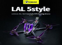 Foto van Speelgoed eachine lal 5style 220mm 4s 6s freestyle 5 inch fpv racing drone pnp bnf f4 bluetooth cadd