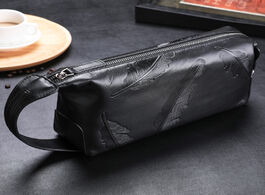 Foto van Tassen wmnuo handbags men leaves genuine leather clutch wallet for cow fashion male bag designer ipa