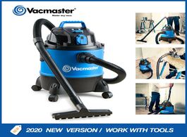 Foto van Gereedschap vacmaster industrial vacuum cleaner wet dry vacuums with power tool socket dust collecto