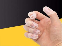 Foto van Sport en spel 5pcs finger cover anti slip hands coat relief play pain gloves for ukulele electric ac