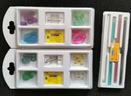 Foto van Schoonheid gezondheid dental finishing and polishing discs strips mandrel set supplies resin filling