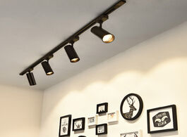 Foto van Lampen verlichting hartisan adjustable led track light loft industrial decor spotlight 7w rail wall 