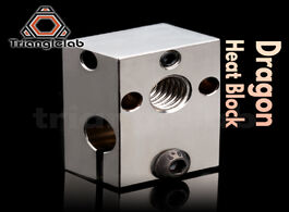 Foto van Computer trianglelab dragon heat block for hotend high temperature heating repair parts compatible w