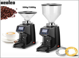 Foto van Huishoudelijke apparaten xeoleo electric coffee grinder 200w espresso flat whetstone 500g miller tou