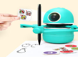 Foto van Speelgoed landzo small magic q draw robot toys for kids students learning tool boys girls children e