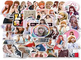 Foto van Kantoor school benodigdheden 50pcs kpop blakpink stationery stickers lisa sticker lalisa manoban jen