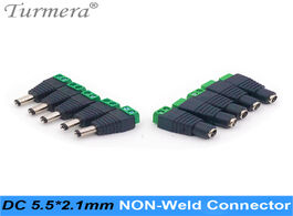 Foto van Elektronica turmera dc connector 5.5 2.1mm power jack adapter plug cable for screwdiver battery and 