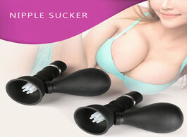 Foto van Schoonheid gezondheid silicone nipple sucker vibrator breast pussy clitoris massager vacuum clamps p