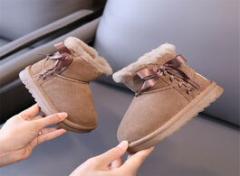Foto van Baby peuter benodigdheden 2020 new winter children snow boots for girls ankle genuine leather warm p