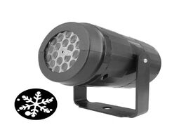 Foto van Lampen verlichting rotating snowflake projector christmas projection light indoor garden laser light