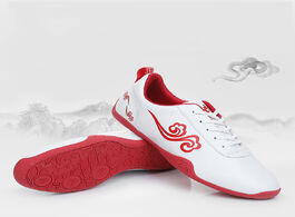 Foto van Sport en spel chinese shoes old beijing tai chi somersault cloud print unisex breathable wushu kung 