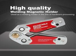 Foto van Gereedschap adjustable magnets welding locator magnetic holder fixture corner right angle clamp posi