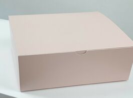 Foto van Huis inrichting blank pink boxes blush gift bridesmaid proposal cutom large wedding favor box bulk 8
