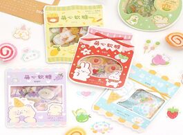 Foto van Kantoor school benodigdheden 45pcs pvc kawaii cute stickers bullet diary book korean stationery cart