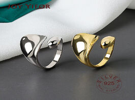 Foto van Sieraden real 925 sterling silver rings for women vintage gold color bump engagement jewelry anillos