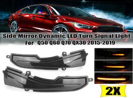 Foto van Auto motor accessoires car dynamic led turn signal light rearview mirror indicator blinker for infin