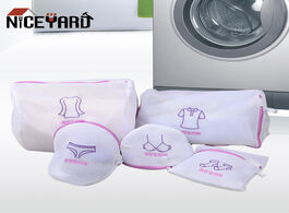 Foto van Huis inrichting niceyard machine washable mesh bra lingerie special wash bag laundry foldable embroi
