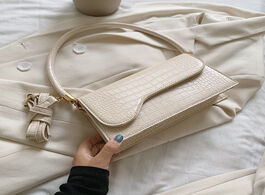 Foto van Tassen small pu leather crossbody bags for women 2021 shoulder handbags female simple travel armpit 