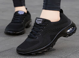 Foto van Schoenen 2020 new sneakers women shoes mesh breathable flat anti slip woman sneaker outdoor trainer 