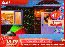 Foto van Lampen verlichting outdoor garden lawn stage effect light fairy sky star laser projector waterproof 