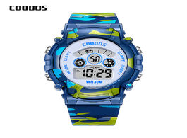 Foto van Horloge child watches led digital wrist watch bracelet kids outdoor sports for boys girls electronic
