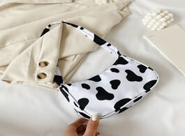 Foto van Tassen fashion cow milk print women handbag totes female casual underarm shoulder bags popular simpl