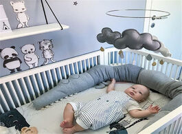 Foto van Meubels soft crib bumper side baby bed surrounding protection children anti collision cushion sleepi