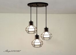 Foto van Lampen verlichting industrial pendant lamps retro simple hanging lamp kitchen fixture loft living ro