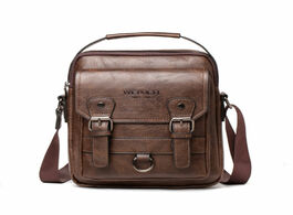 Foto van Tassen new man s crossbody shoulder bag multi function men handbags large capacity split leather for