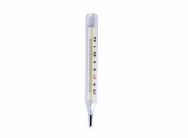 Foto van Beveiliging en bescherming 2pcs mercury glass thermometer probe digital professional health tool bod